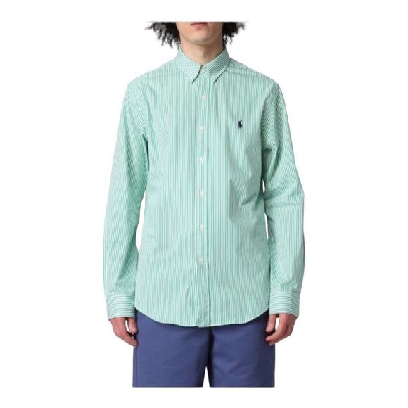 Mens Polo Ralph Lauren Classic Fit Pinstripe Button Down Shirt - 16 1/2 34/35 - Picture 1 of 3